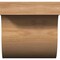 Ekena Millwork Del Monte Rough Sawn Rafter Tail, Western Red Cedar, 6"W x 6"H x 12"L RFT06X06X12DEL00RWR - alternate 2